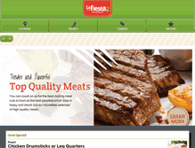 Tablet Screenshot of lafiestamarkets.com